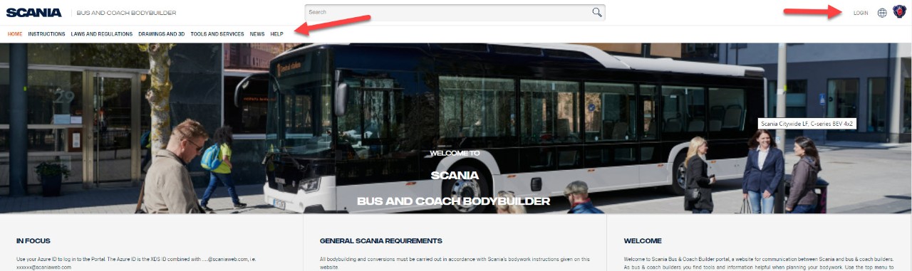 Bus Bodybuilder portal Spoc