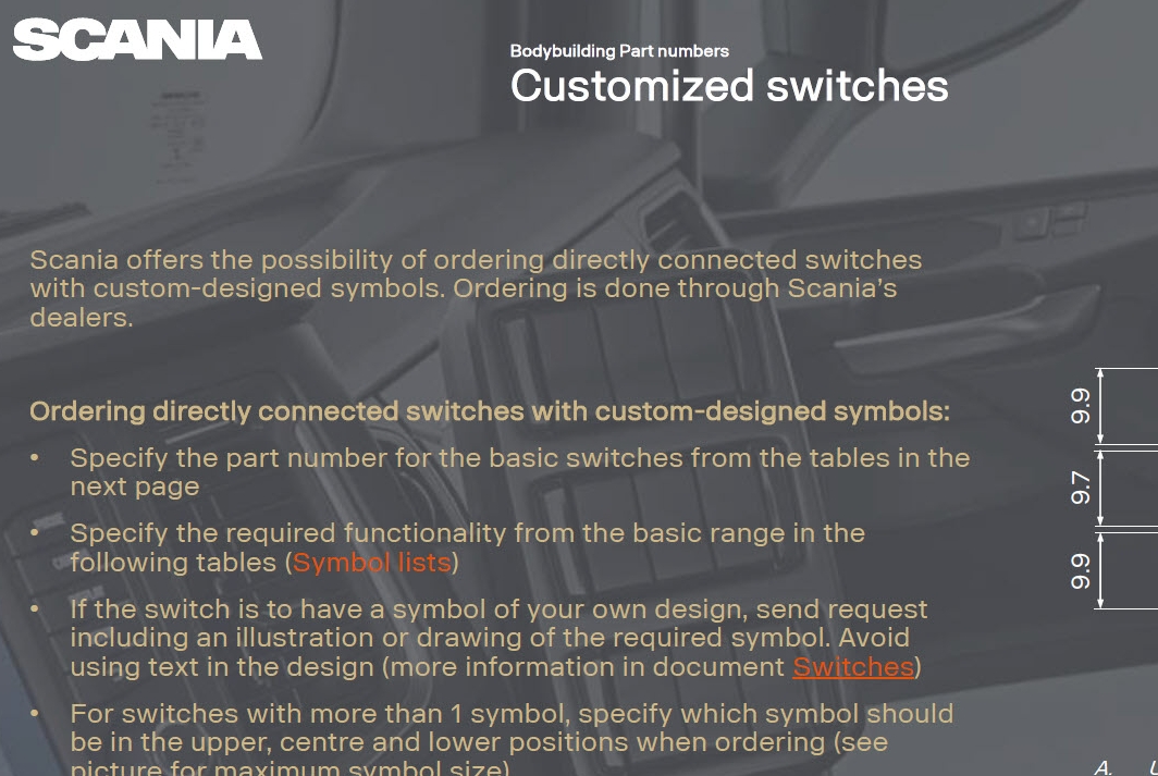 Customized switches