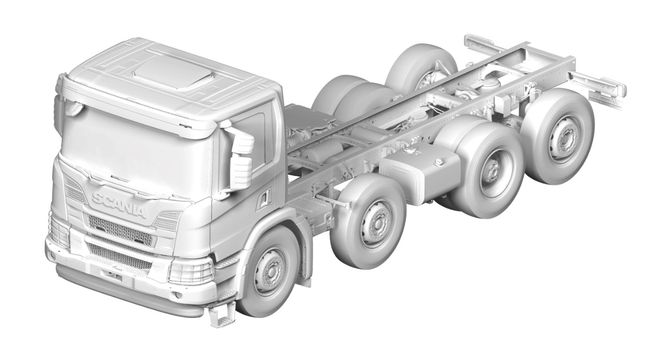 Caminhão de carroceria aberta Modelo 3D - TurboSquid 1693969